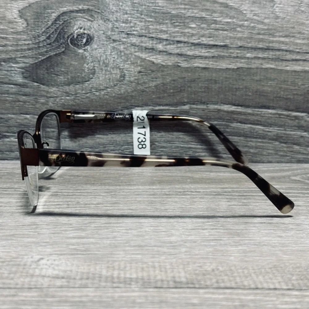 Dereon DOV532 210 Eyeglass Frames Womens 53-20-140 Brown Tortoise Cat Eye